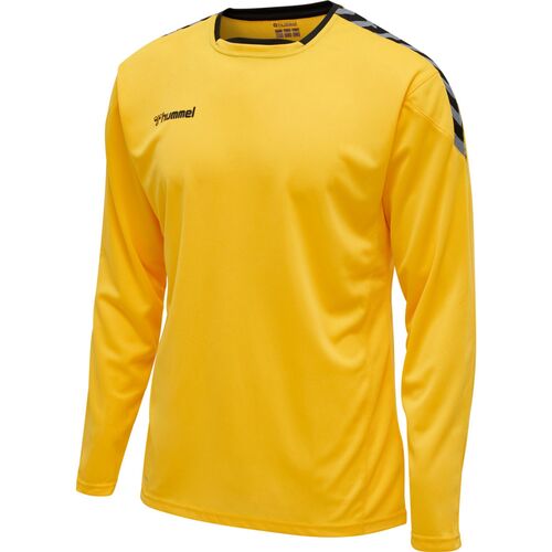 Hummel Hmlauthentic Poly Jersey L/S - sports yellow/black