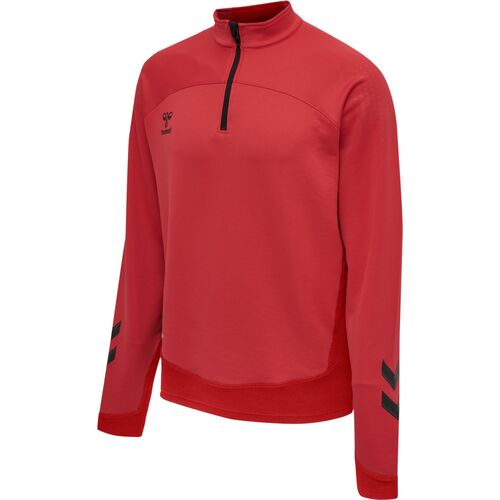 Hummel Hmllead Half Zip Kids - true red