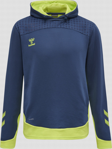 Hummel Hmllead Poly Hoodie - dark denim