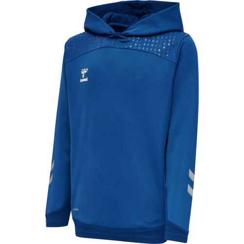Hummel Hmllead Poly Hoodie Kids - true blue