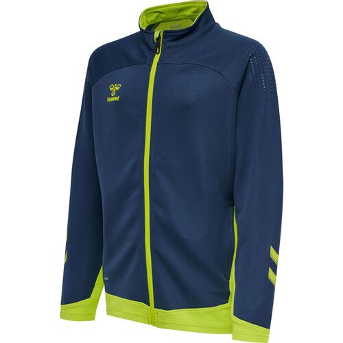 Hummel Hmllead Poly Zip Jacket Kids - dark denim