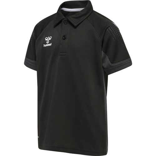 Hummel Hmllead Functional Kids Polo - black