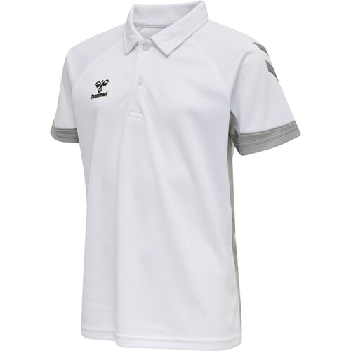 Hummel Hmllead Functional Kids Polo - white