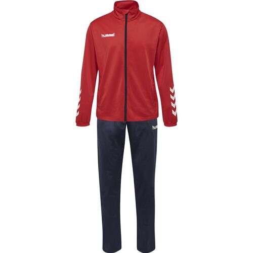 Hummel Hmlpromo Kids Poly Suit - true red/marine