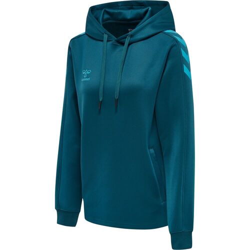 Hummel Hmlcore Xk Poly Sweat Hoodie Woman - blue coral