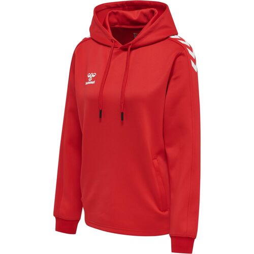 Hummel Hmlcore Xk Poly Sweat Hoodie Woman - true red