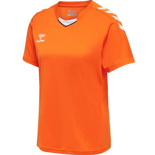Hummel Hmlcore Xk Poly Jersey S/S Woman - orange tiger