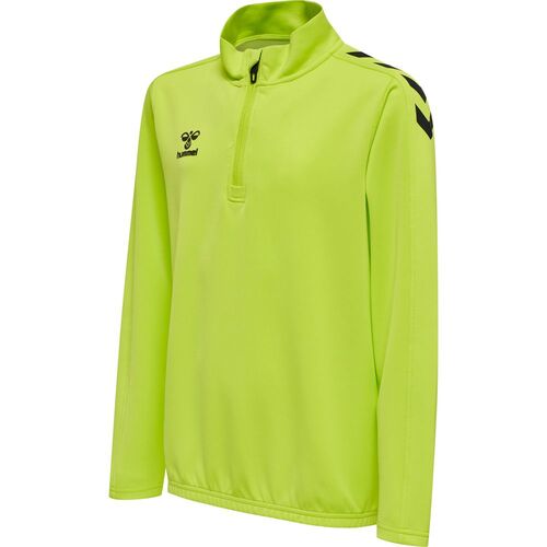 Hummel Hmlcore Xk Half Zip Poly Sweat Kids - lime popsicle
