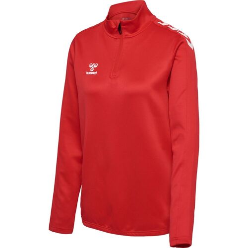 Hummel Hmlcore Xk Half Zip Sweat Woman - true red