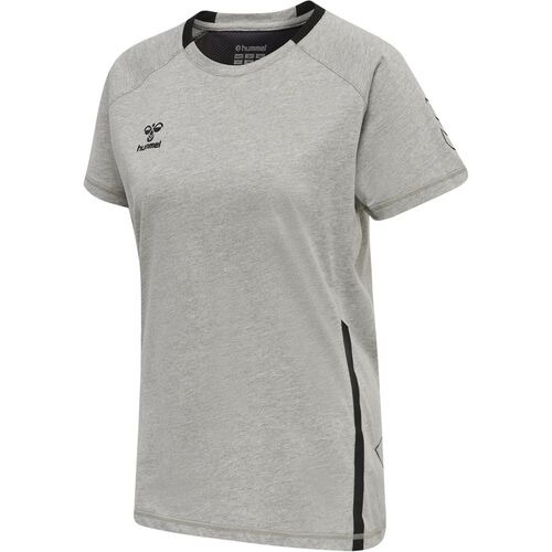 Hummel Hmlcima Xk T-Shirt S/S Woman - grey melange
