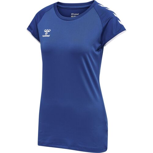 Hummel Hmlcore Volley Stretch Tee Wo - true blue
