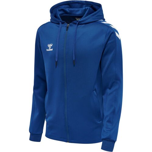 Hummel Hmlcore Xk Poly Zip Hood Sweat - true blue