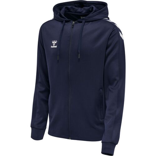Hummel Hmlcore Xk Poly Zip Hood Sweat - marine