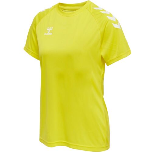 Hummel Hmlcore Xk Core Poly T-Shirt S/S Wo - blazing yellow