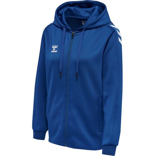 Hummel Hmlcore Xk Poly Zip Hood Sweat Woma - true blue