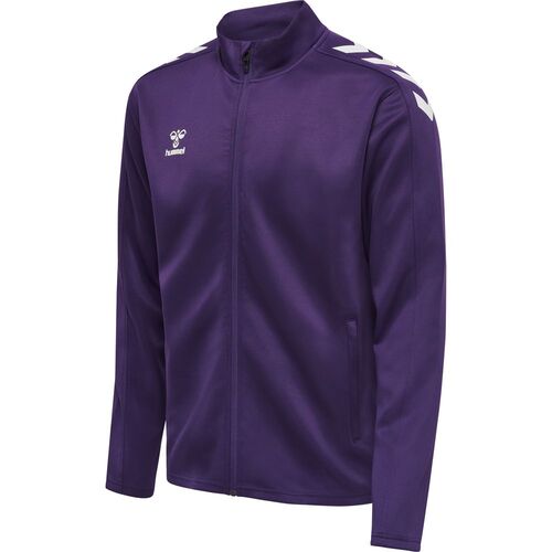 Hummel Hmlcore Xk Poly Zip Sweat - acai/white