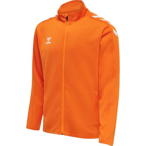 Hummel Hmlcore Xk Poly Zip Sweat - orange tiger
