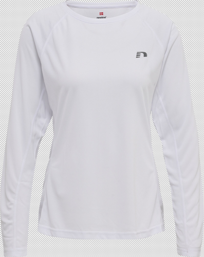 newline Women Core Running T-Shirt L/S - white