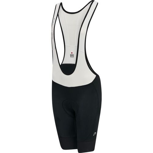 newline Womens Core Bike Panel Bib Shorts - black/white