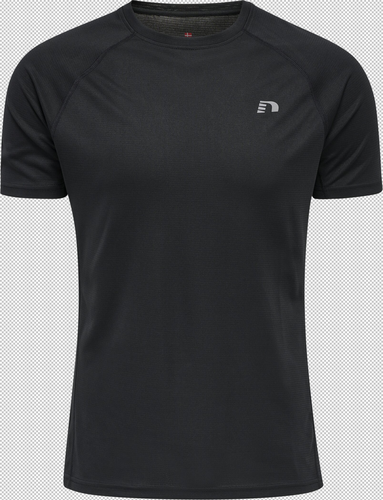 newline Men Core Running T-Shirt S/S - black
