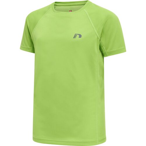newline Kids Core Running T-Shirt S/S - green flash