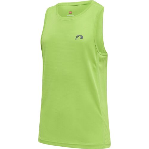 newline Kids Core Running Singlet - green flash