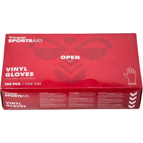 Hummel Vinyl Gloves - white