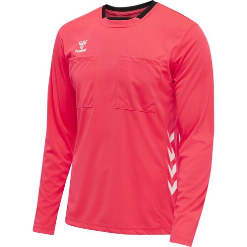 Hummel Hmlreferee Chevron Jersey L/S - diva pink