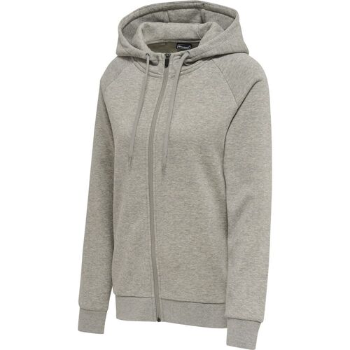 Hummel Hmlred Classic Zip Hoodie Woman - grey melange