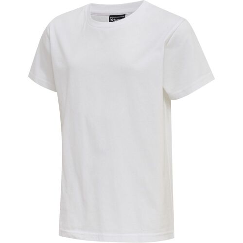 Hummel Hmlred Basic T-Shirt S/S Kids - white