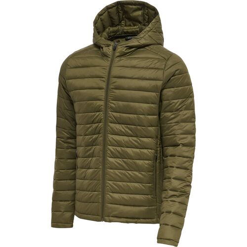 Hummel Hmlred Quilted Hood Jacket - dark olive