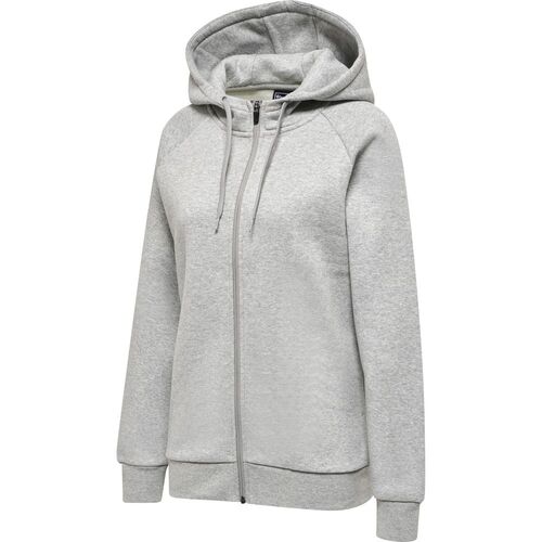 Hummel Hmlred Heavy Zip Hoodie Woman - grey melange