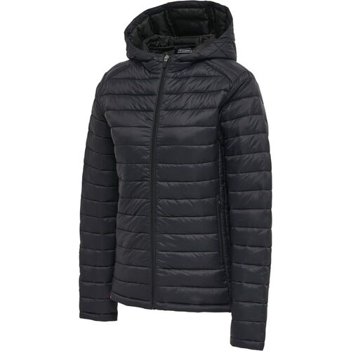 Hummel Hmlred Quilted Hood Jacket Woman - black