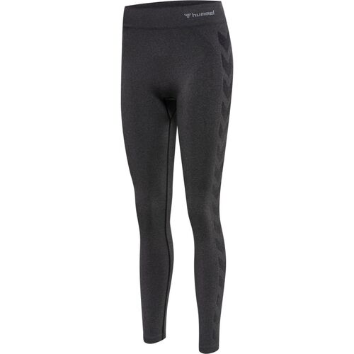 Hummel Hmlci Seamless Mid Waist Tights - black melange