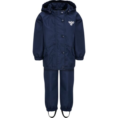 Hummel Hmlreva Rainsuit Mini - black iris