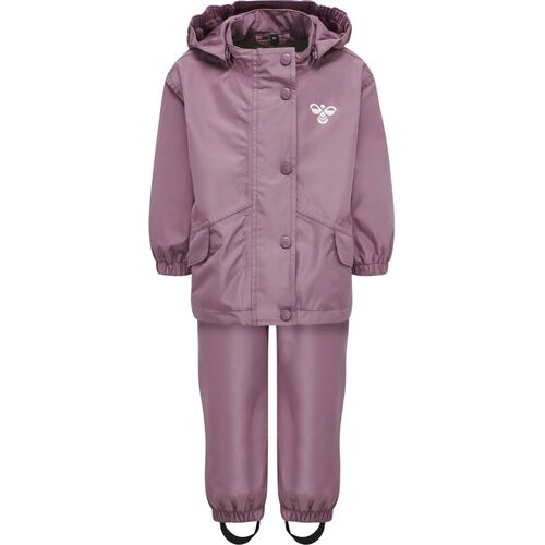 Hummel Hmlreva Rainsuit Mini - dusky orchid
