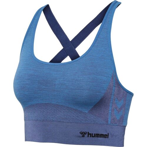 Hummel Hmlclea Seamless Sports Top - riviera/insignia blue melange