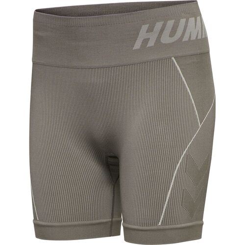 Hummel Hmlte Christel Seamless Shorts - chateau gray/driftwood melange