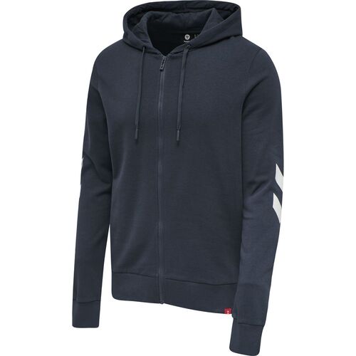 Hummel Hmllegacy Zip Hoodie Plus - blue nights