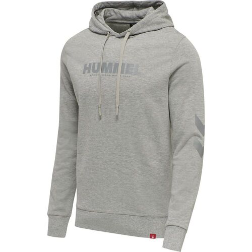 Hummel Hmllegacy Logo Hoodie Plus - grey melange