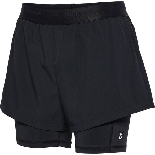 Hummel Hmlmt Fly 2 In 1 Shorts - black