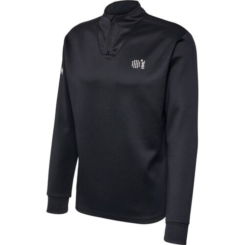 Hummel Hmlcourt Half Zip L/S - black