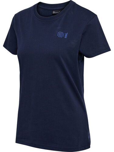 Hummel Hmlcourt Cotton T-Shirt S/S Woman - marine