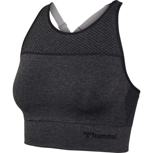 Hummel Hmlmt Hana 2.0 Seamless Sports Top - black melange