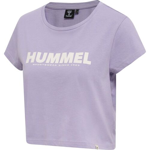 Hummel Hmllegacy Woman Cropped T-Shirt - heirloom lilac