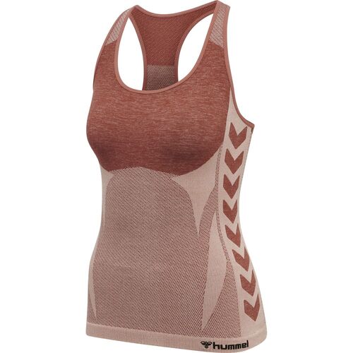 Hummel Hmlclea Seamless Top - withered rose/rose tan melange