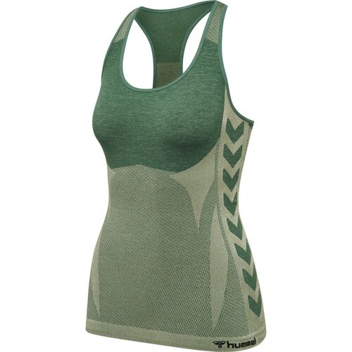Hummel Hmlclea Seamless Top - laurel wreath/lily pad melange