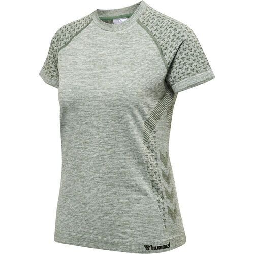 Hummel Hmlci Seamless T-Shirt - lily pad melange