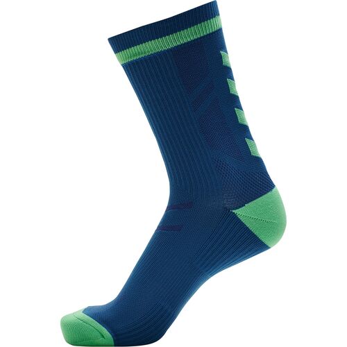 Hummel Elite Indoor Sock Low Pa - green ash/blue coral