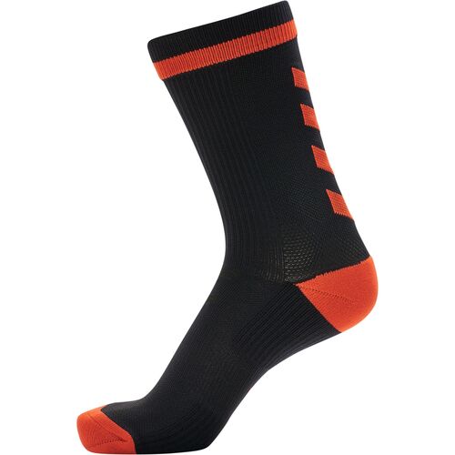 Hummel Elite Indoor Sock Low Pa - black/fiesta